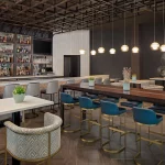 bar and lounge at Cincinnati Marriott at RiverCenter