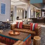 lounge and bar at DoubleTree by Hilton Hotel Albuquerque