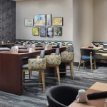 dining room at Holiday Inn Boston-Dedham Hotel