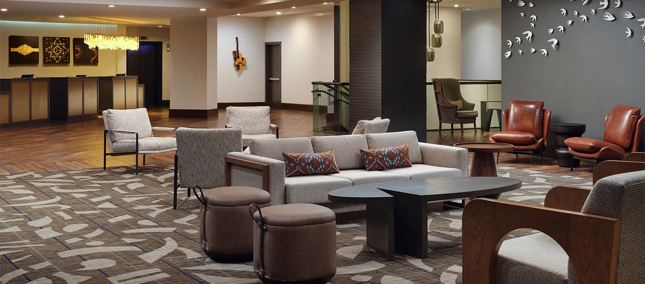 interior view of DoubleTree by Hilton Hotel Nashville Downtown