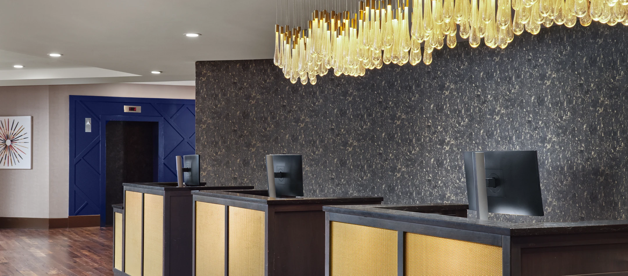front desk at DoubleTree by Hilton Hotel Nashville Downtown
