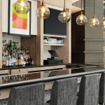 The bar at DoubleTree by Hilton Hotel Nashville Downtown