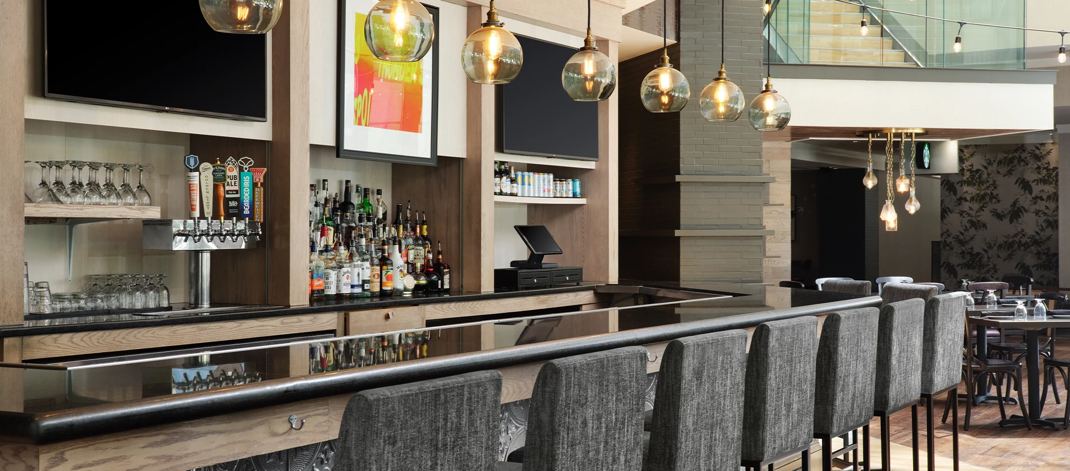 The bar at DoubleTree by Hilton Hotel Nashville Downtown