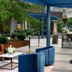 Patio of DoubleTree by Hilton Hotel Nashville Downtown