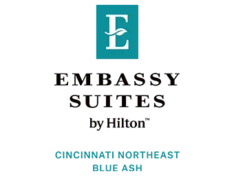 Embassy Suites by Hilton Cincinnati Northeast Blue Ash branding