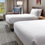 hotel room at Hilton Garden Inn Portland/Lake Oswego
