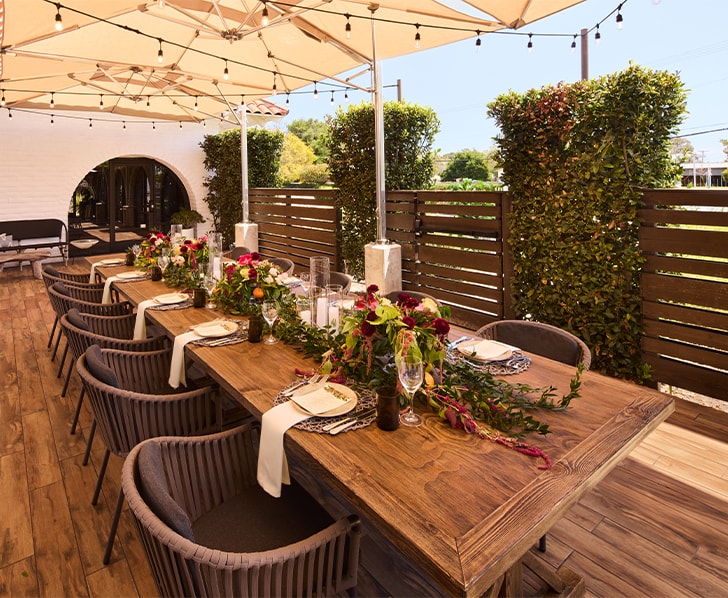 hotel leta dining table