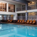 pool inside Renaissance Minneapolis Bloomington Hotel