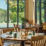 dining room at High Peaks Resort in Lake Placid