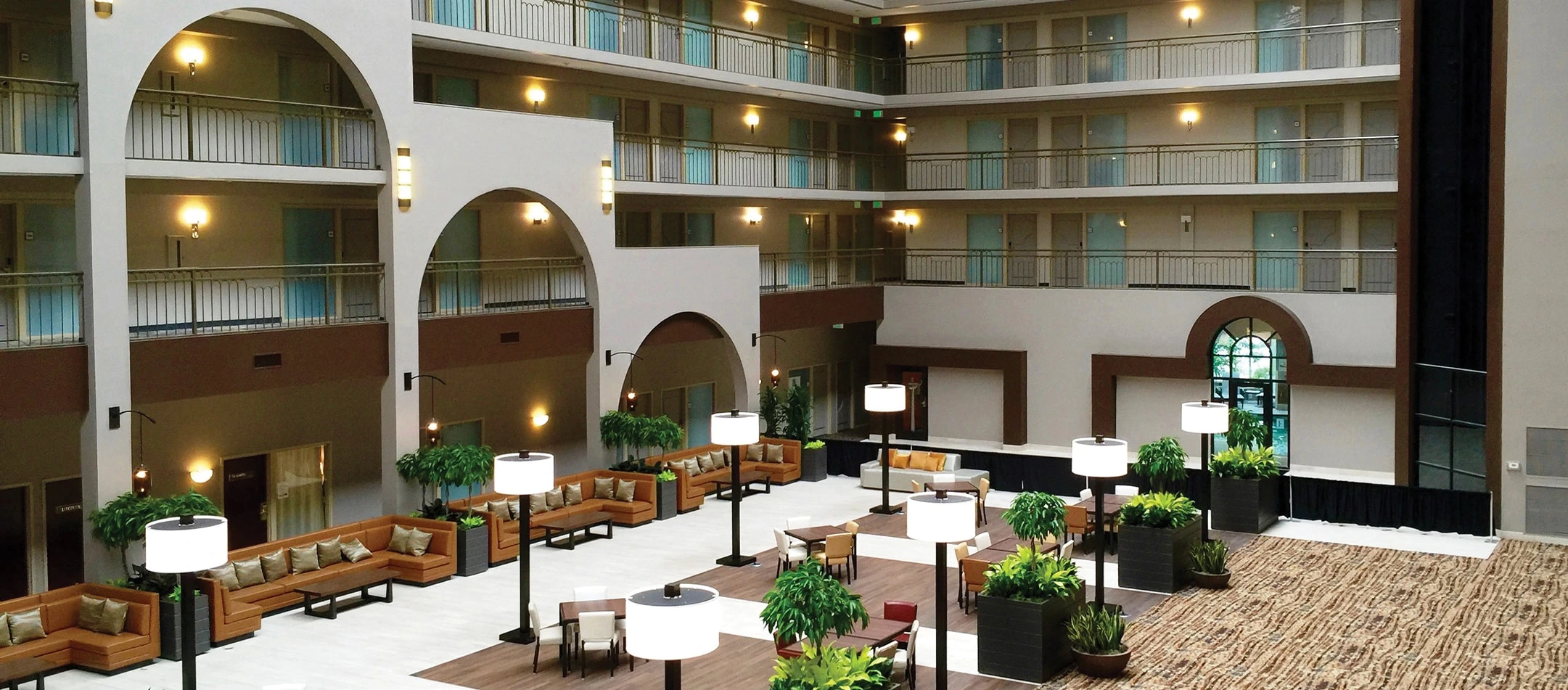 interior view of Embassy Suites by Hilton Seattle North Lynnwood