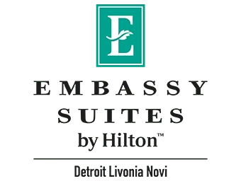 Embassy Suites by Hilton Detroit branding