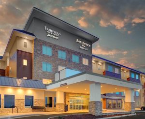 front view of Fairfield Inn & Suites by Marriott Boulder Broomfield Interlocken