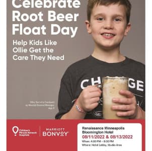 ad for root beer float day