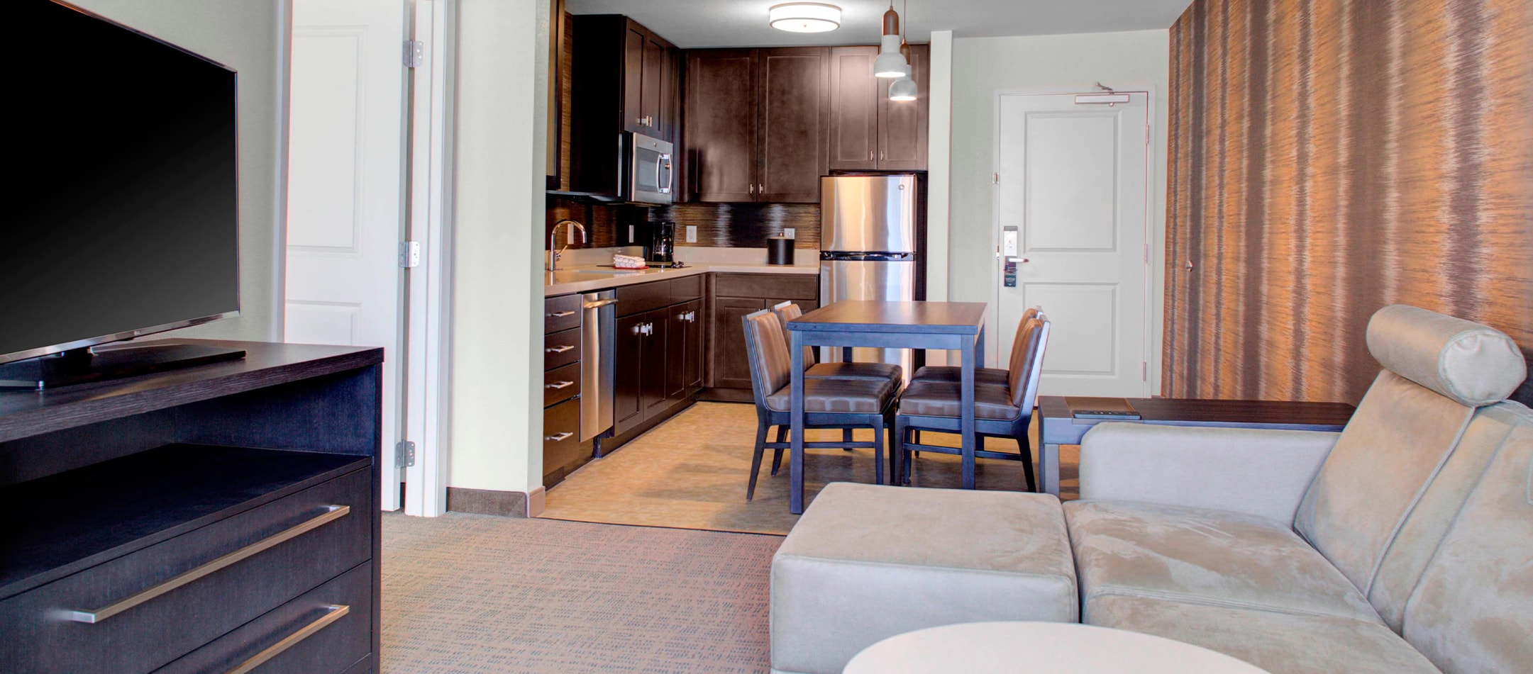 interior view of suite at Residence Inn by Marriott Broomfield Interlocken