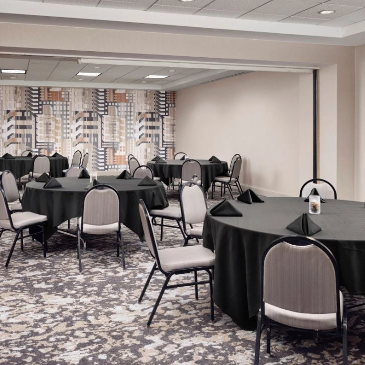 meeting room at hilton detroit