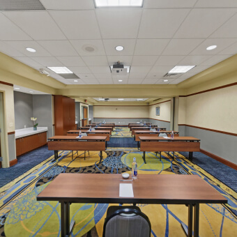 family reunion space at hilton detroit