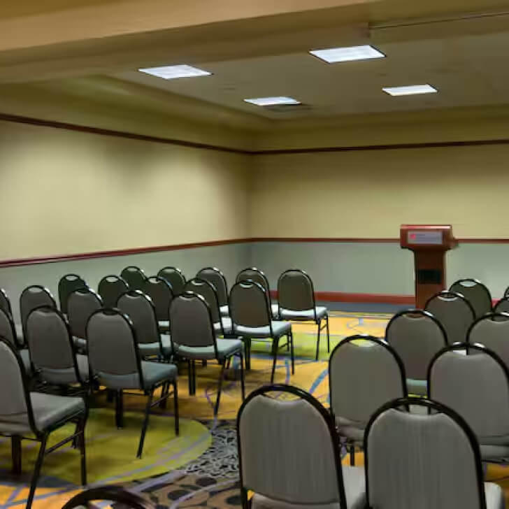 meeting room at hilton detroit