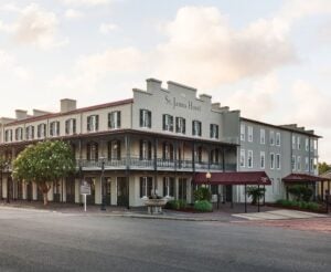 exterior view of st.james hotel