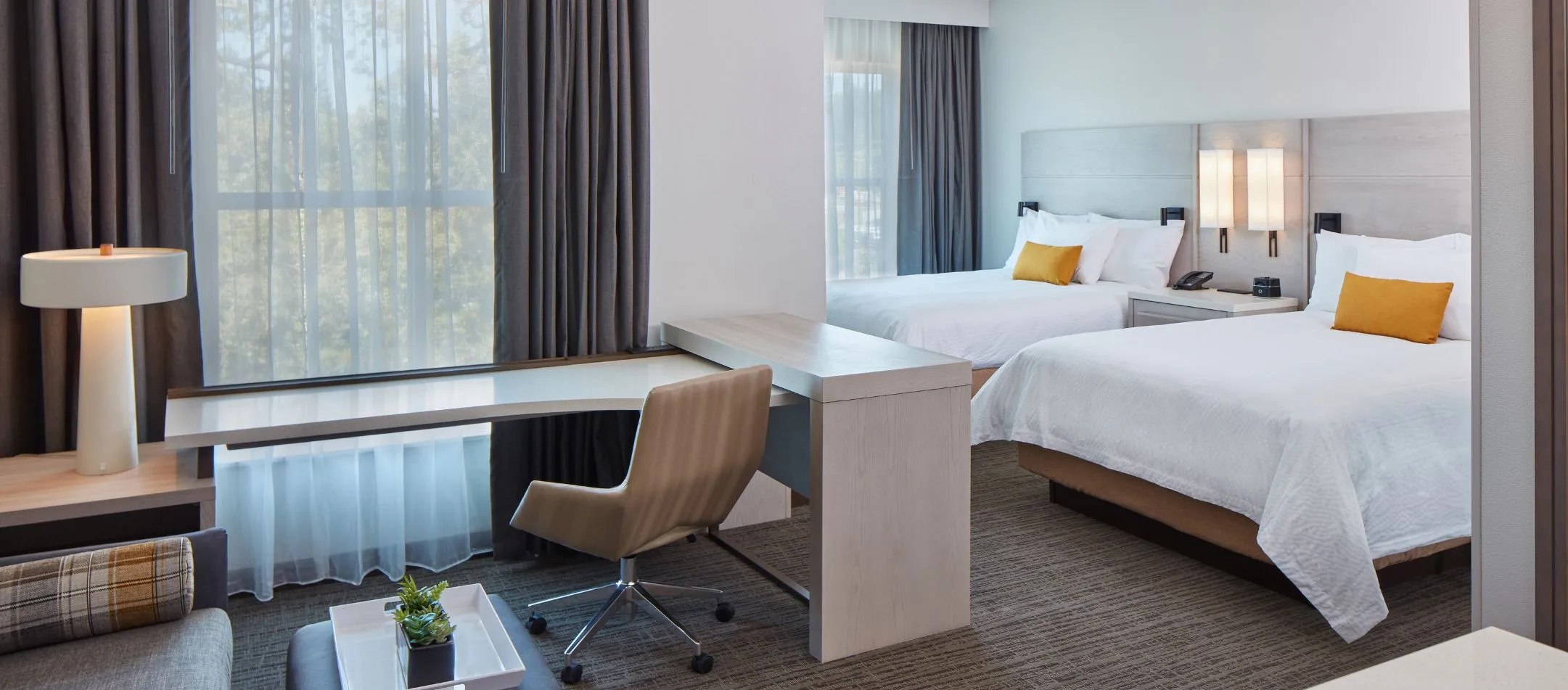 Double room at Hotel Trio Healdsburg