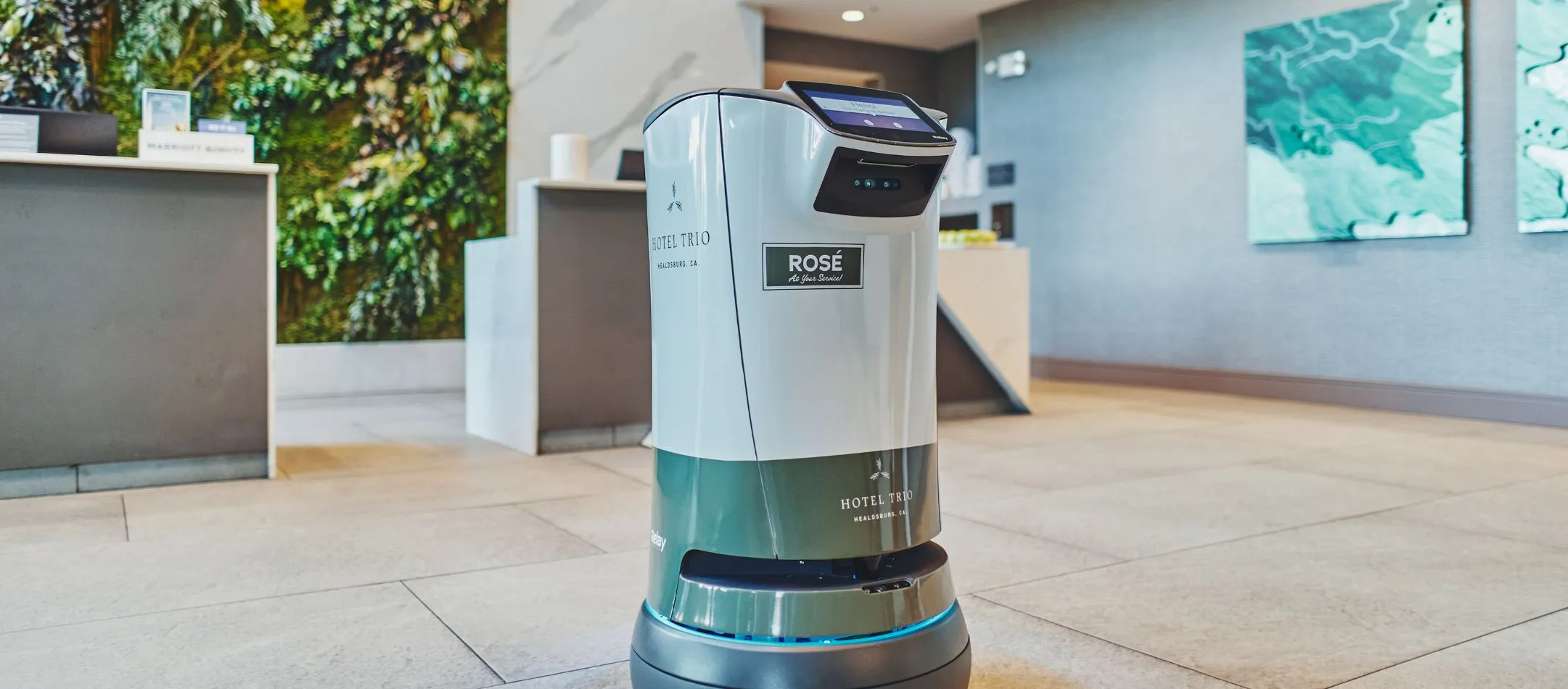 ROSE machine at Hotel Trio Healdsburg