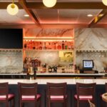 The bar at Holiday Inn & Suites Boston-Peabody