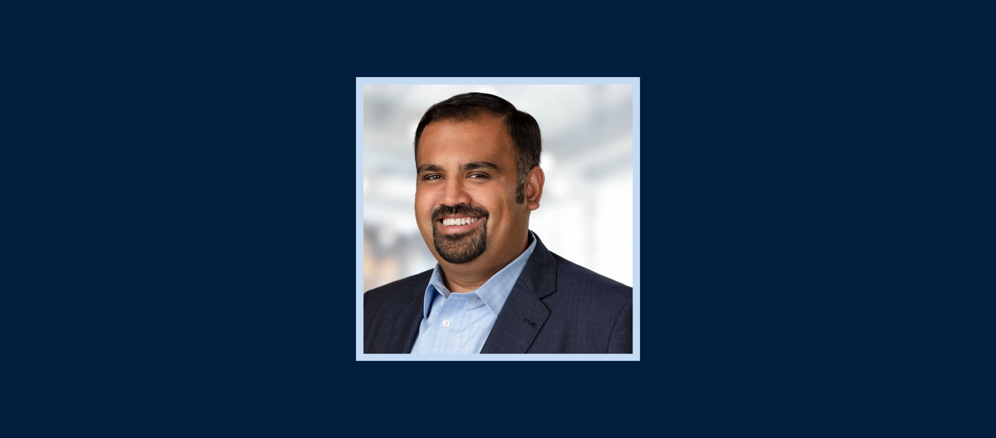SVP Shozib Khan, leader of Spire's Strategic Asset Performance division